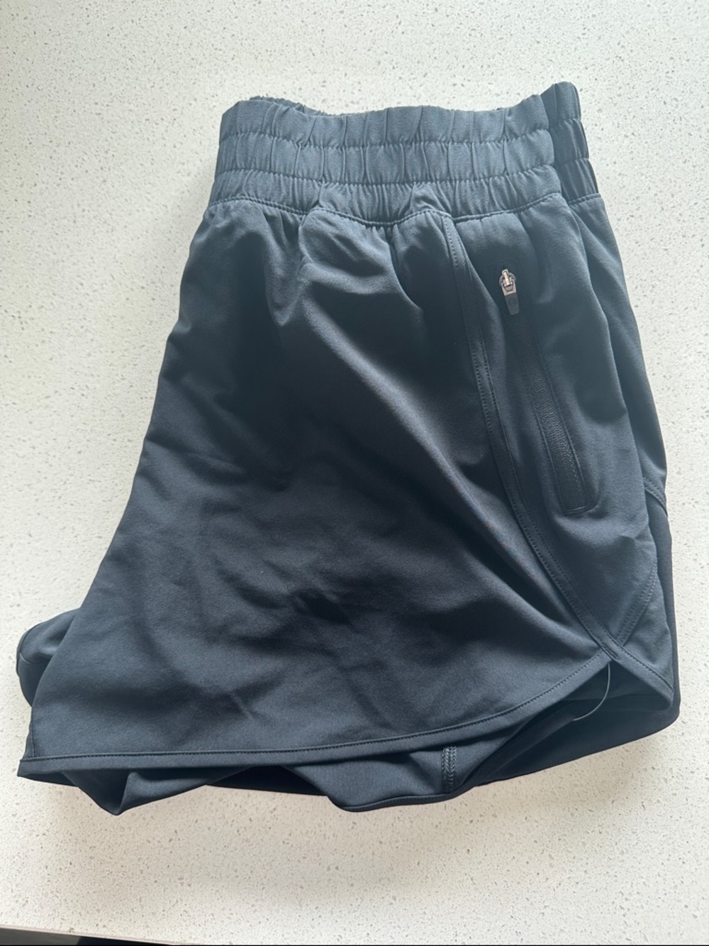 Feathery-Fit Soft High Rise Lined Shorts 3'' - Picture 7 of 7